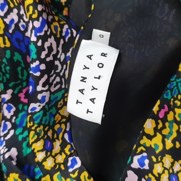 NEW Tanya Taylor 100% Silk Multicolor Demi Dress - Picture 4 of 11